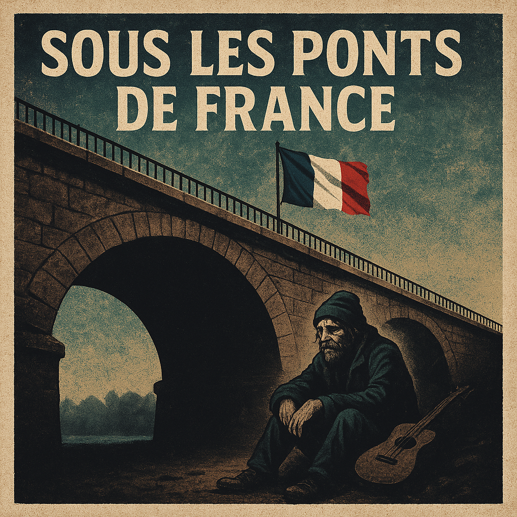 Pochette de Sous les ponts de France