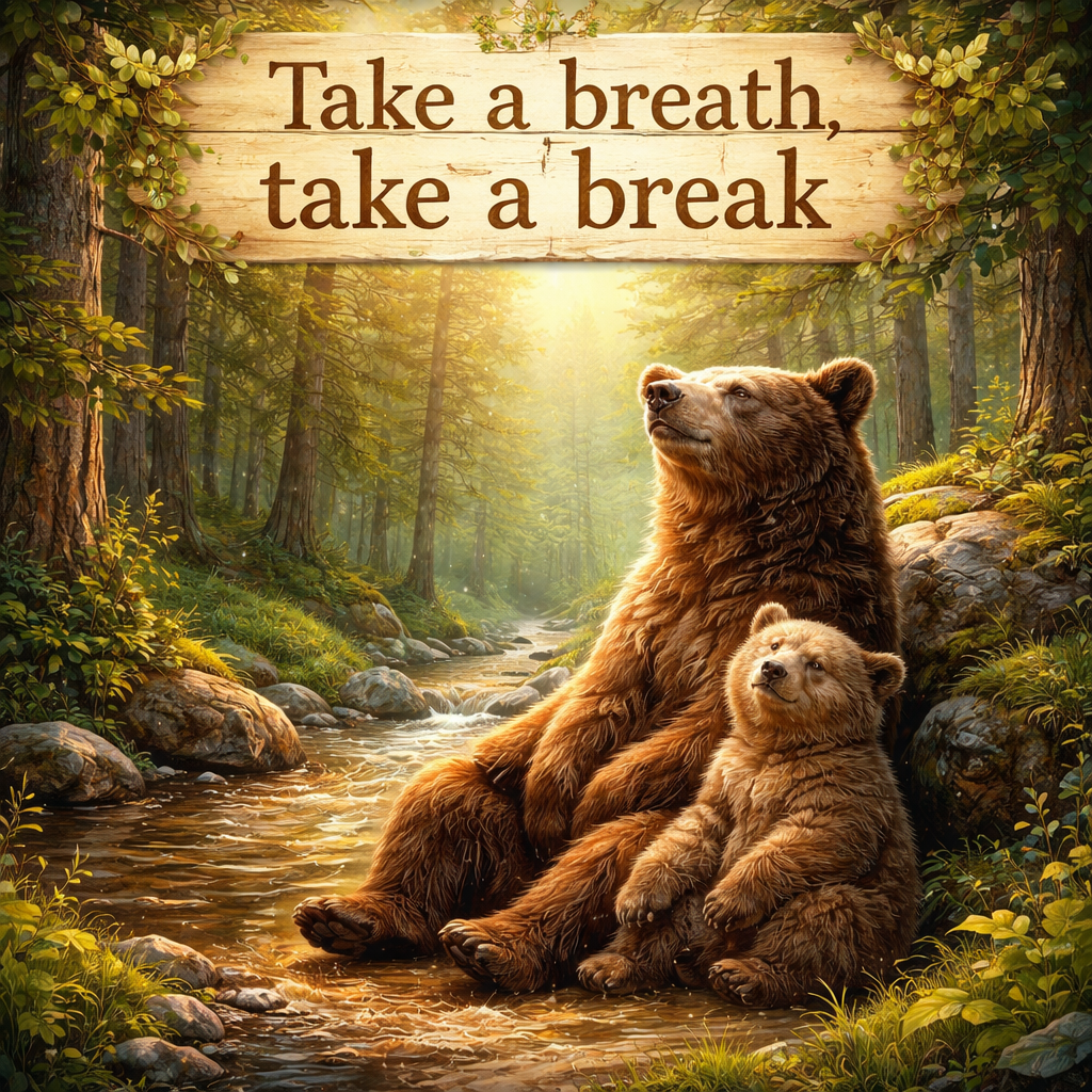 Pochette de Take a breath, take a break