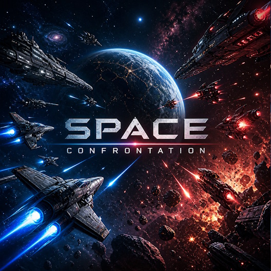 Pochette de Space Confrontation