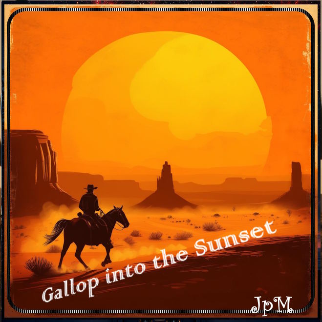Pochette de Gallop into the Sunset